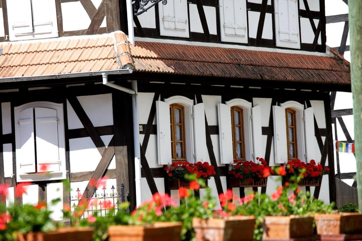 Gites Et Chambres D'Hotes Maison Ungerer Hunspach Bagian luar foto