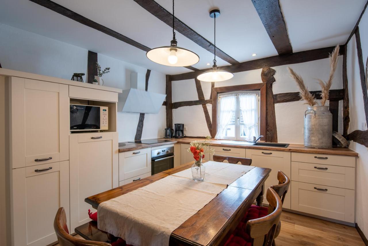 Gites Et Chambres D'Hotes Maison Ungerer Hunspach Bagian luar foto
