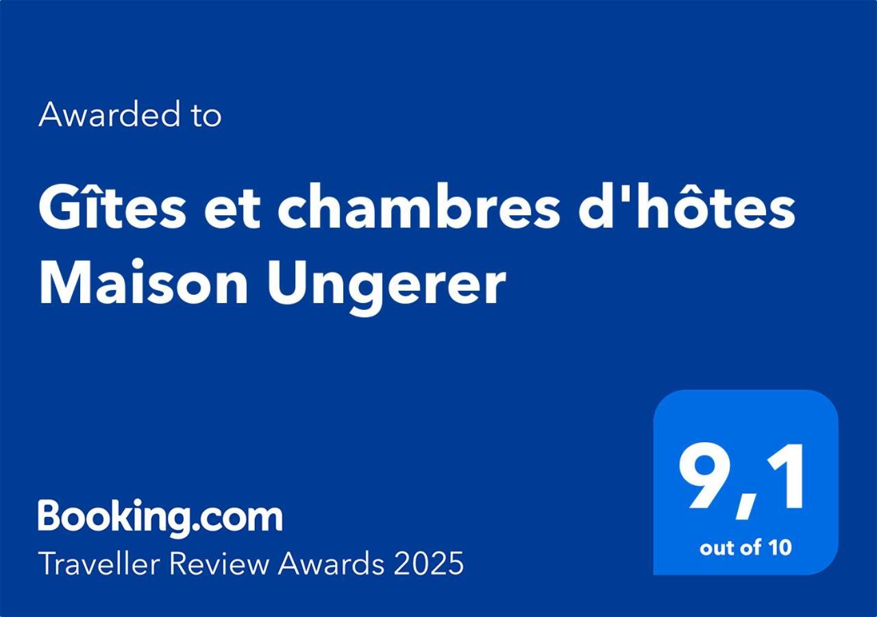Gites Et Chambres D'Hotes Maison Ungerer Hunspach Bagian luar foto