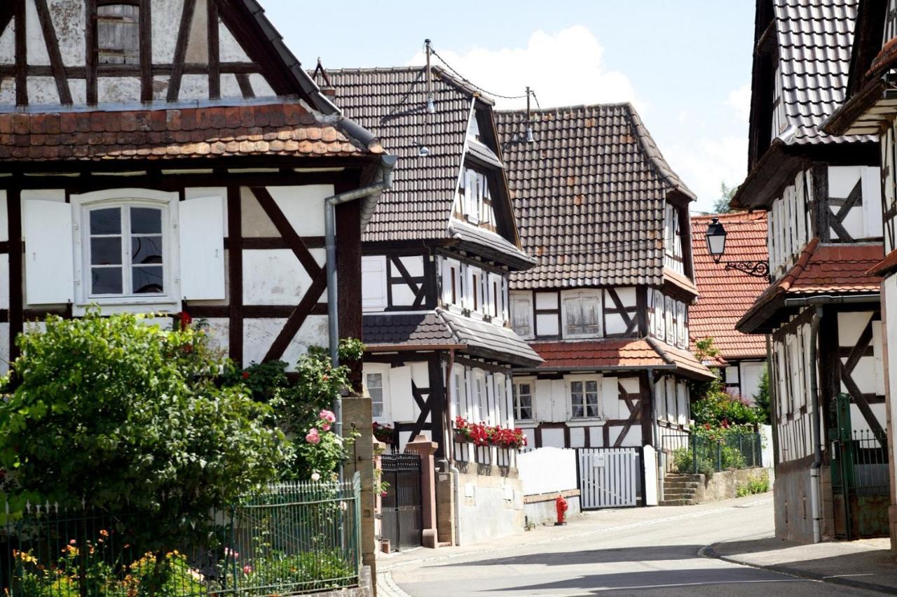 Gites Et Chambres D'Hotes Maison Ungerer Hunspach Bagian luar foto